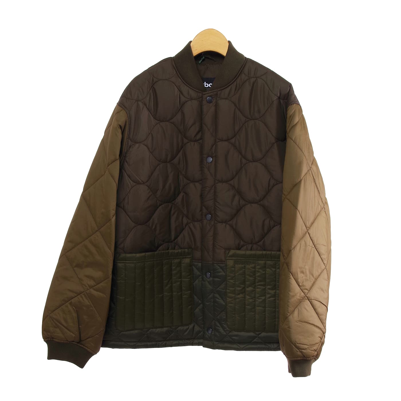 BARBOUR バブアー CORDING QUILTED JACKET コーディング キルティング ジャケット MQWU1855GN72｜ラペルト
