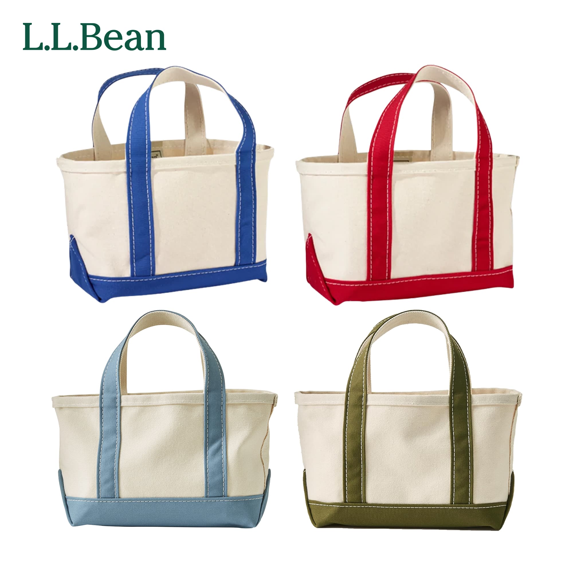 L.L.Bean L.L.ビーン Boat and Tote, Open-Top mini ボート・アンド・トート オープン・トップ ミニ 全4色