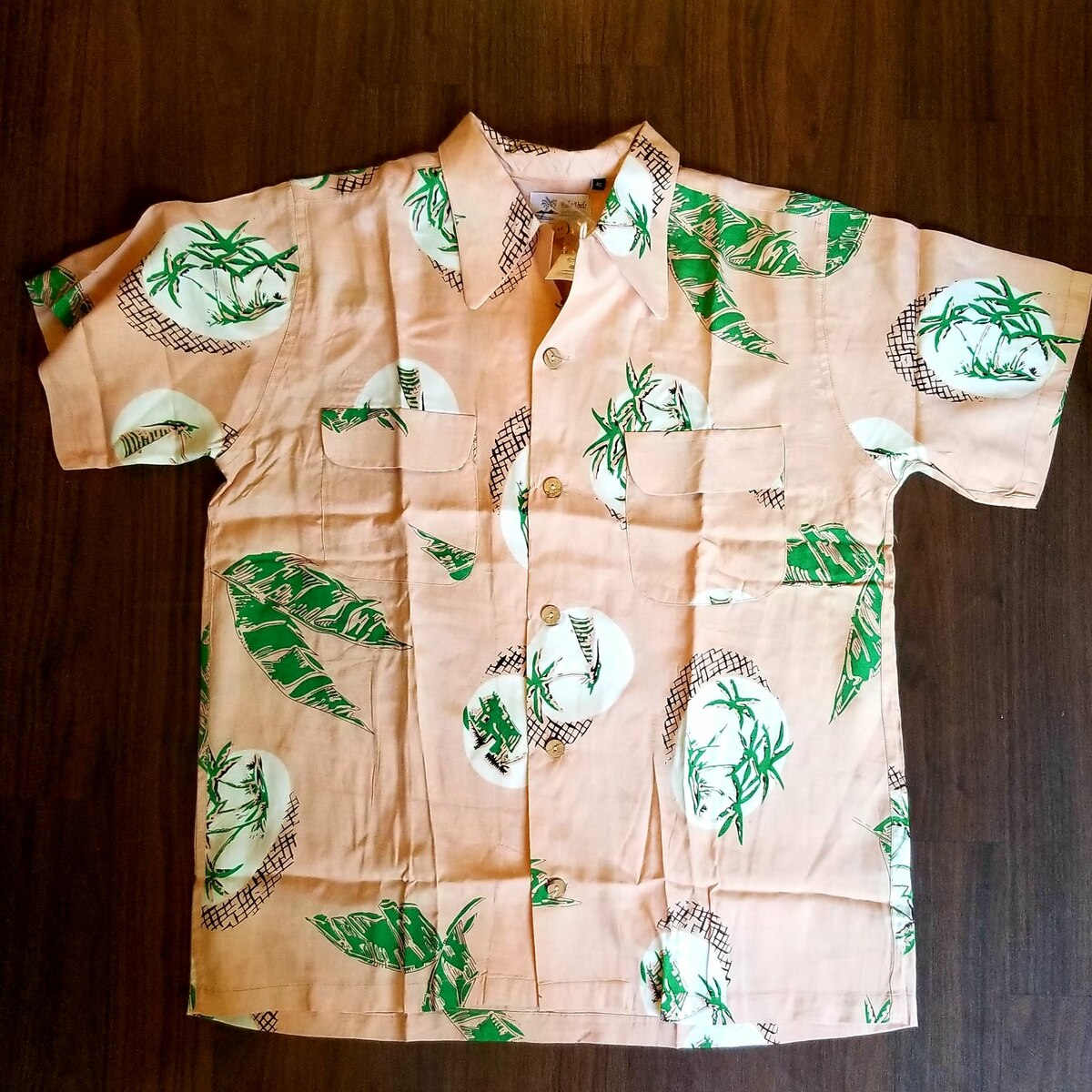 #182　アロハシャツ(Palm Tree) 4サイズ