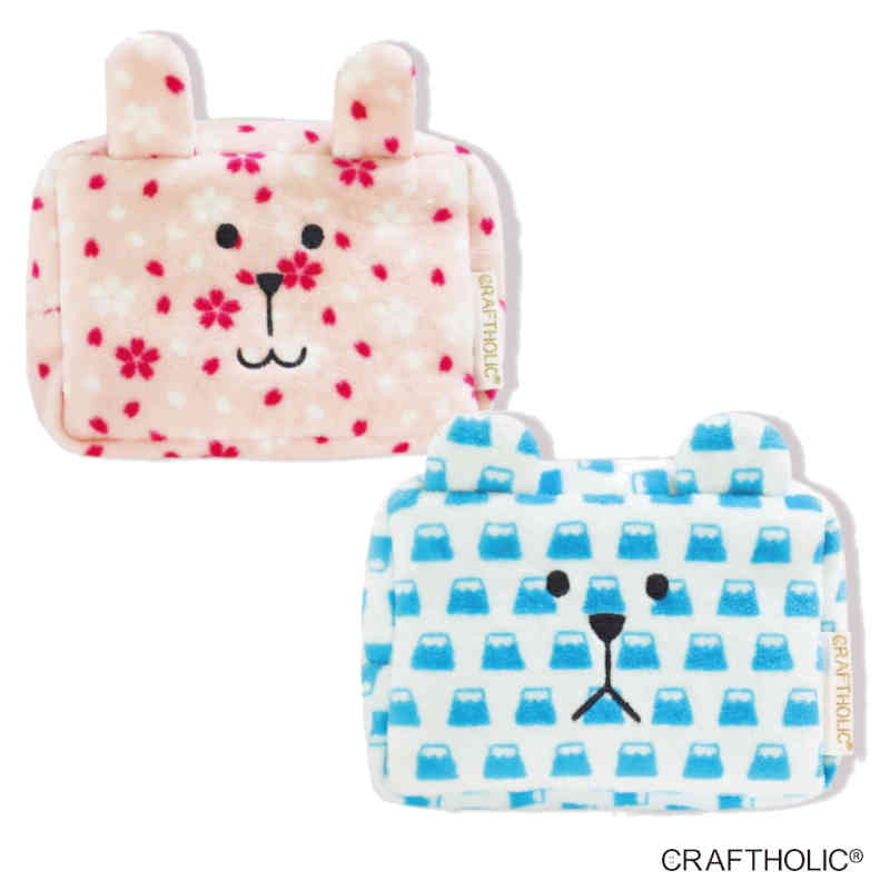 楽天市場】クラフトホリック ポーチ（JAPAN CRAFT）SAKURA RAB/FUJISAN