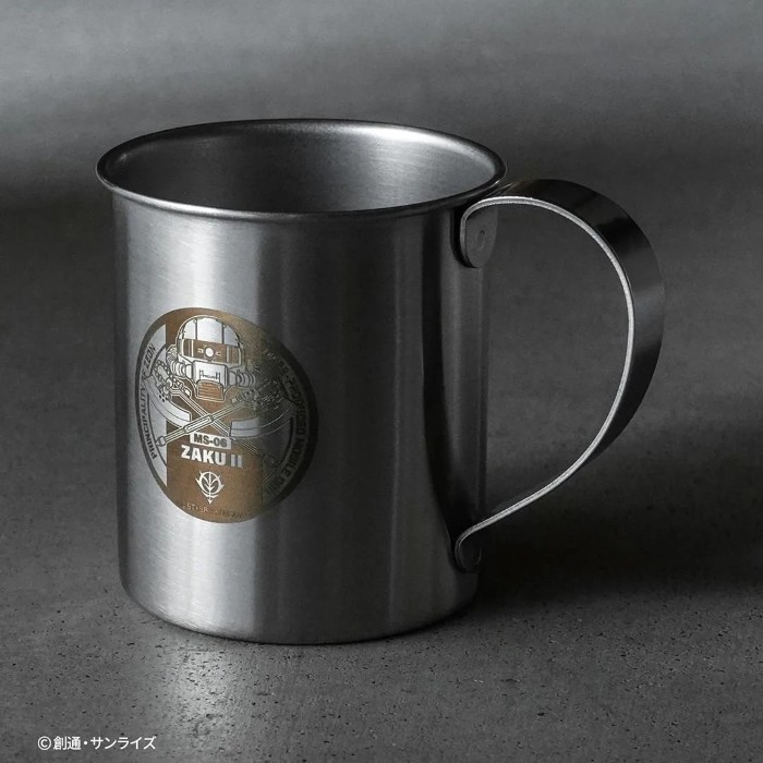 ステンレスマグカップ 300ml ザクIIモデル G-403 機動戦士ガンダム コップ タフ 丈夫 アウトドア キャンプ 登山 食器 軽量 高耐久 日本製 新潟県燕市 バレンタインデー画像