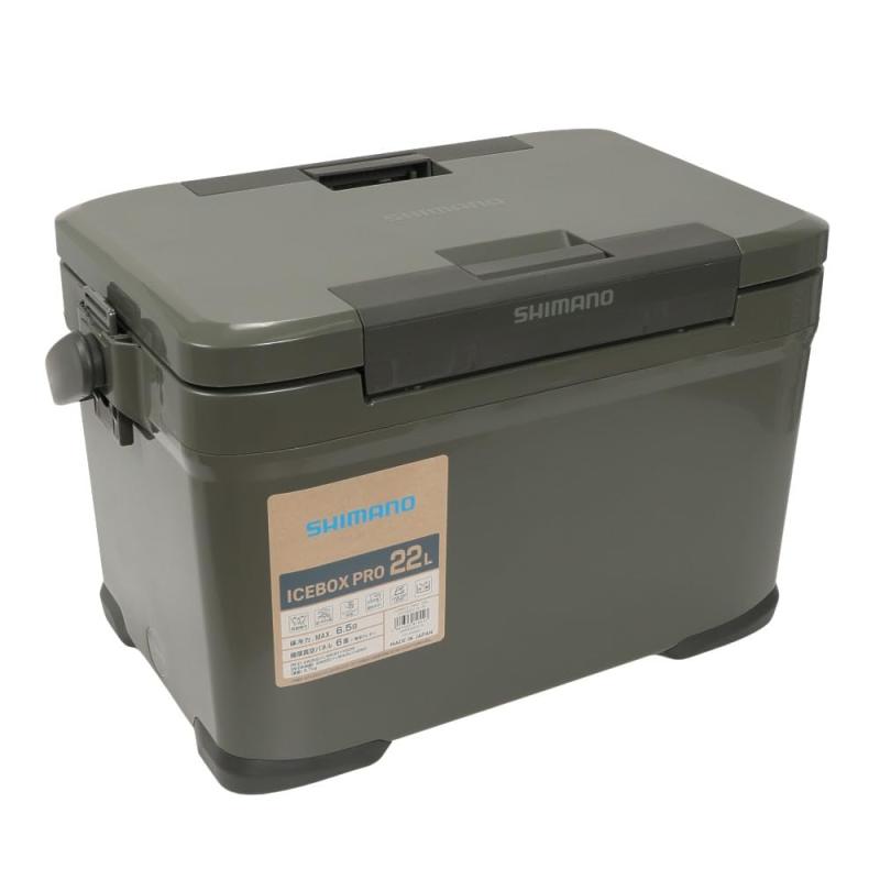 [シマノ] 空調設備ボックス席 22L 内燃機関ボックス席PRO ICEBOX PRO 22L NX-022V カーキ 01 カーキ 22L