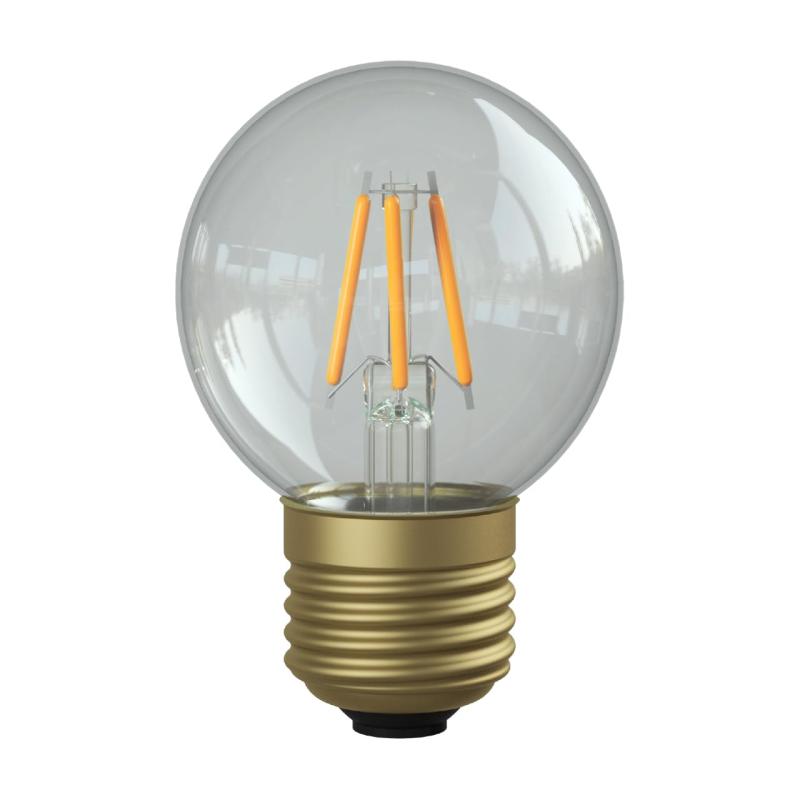 OnlyOne(オンリーワン) LED電球 Siphon(サイフォン) ボール50 クリア 40W相当 暖系電球色(2400K) E26 3.5W 350lm LDF138D