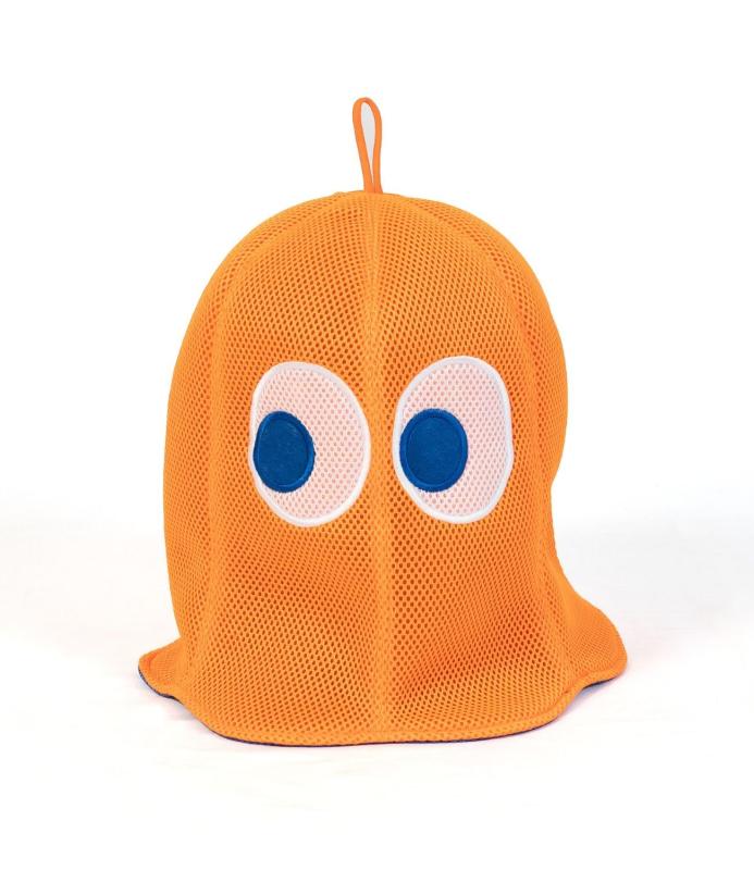[Ｐｒｉｍａｌ Ｂｌｕｅ] PACMAN 45周年 フルフェイスゴーストサウナハット 容器に並べるマン イジケゴースト サウナかぶり笠 ブリンキー はたご屋足がかり クライド ピン足がかり