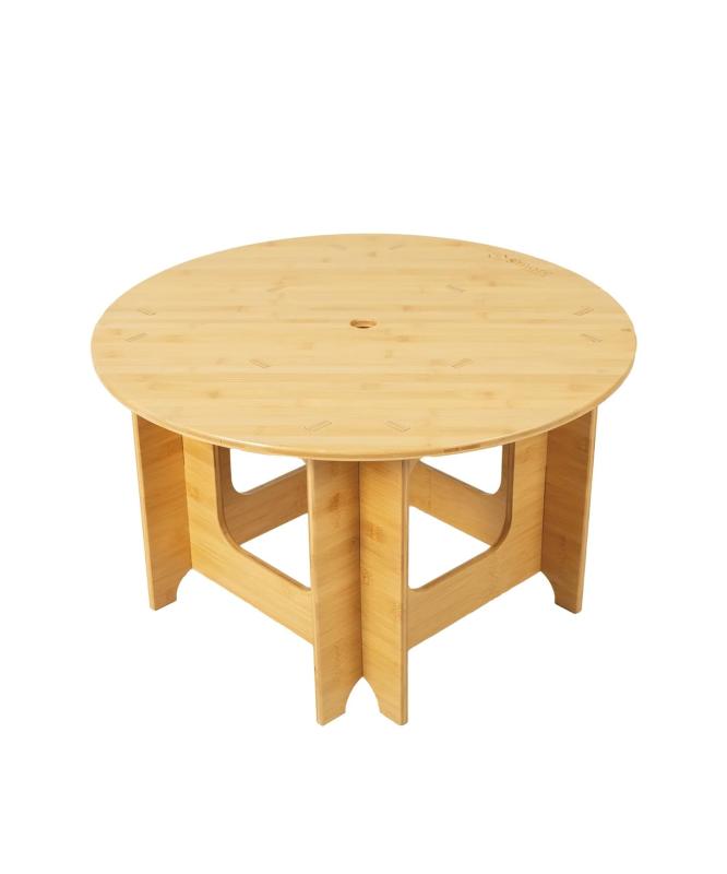 S\u0027more(スモア) ワンポールセンターテーブル70 One Pole Center Table 70 速見表 難民キャンプ アウトドア 天幕と取り合わせ ワンポールテント 耐久性