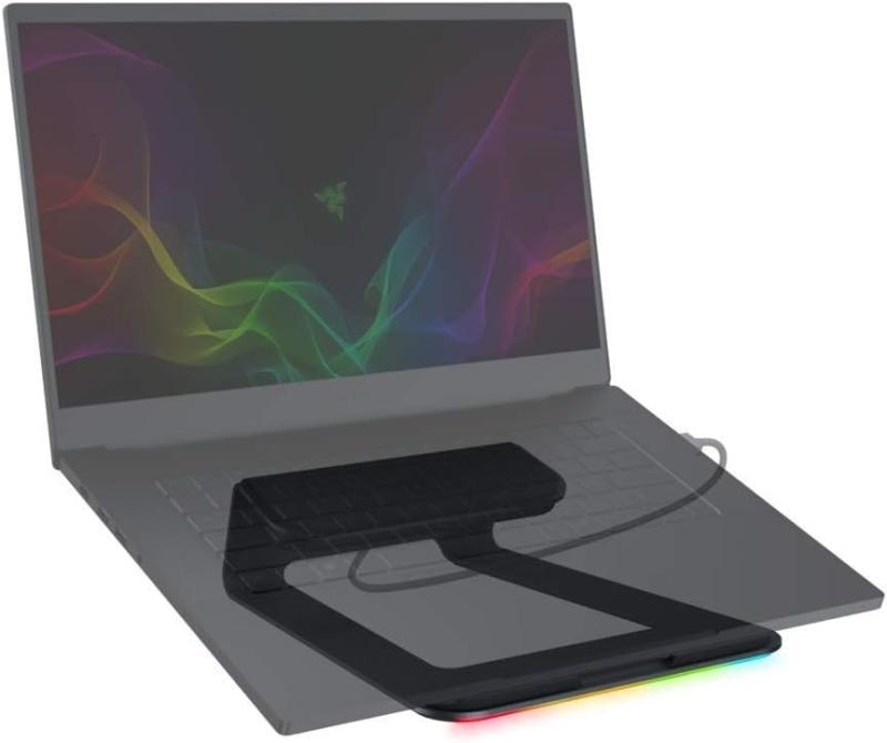Razer Laptop Stand Chroma ノートパソコンスタンド USB3.0ハブ 3ポート Chroma対応 RC21-01110200-R3M1 [並行輸入品]