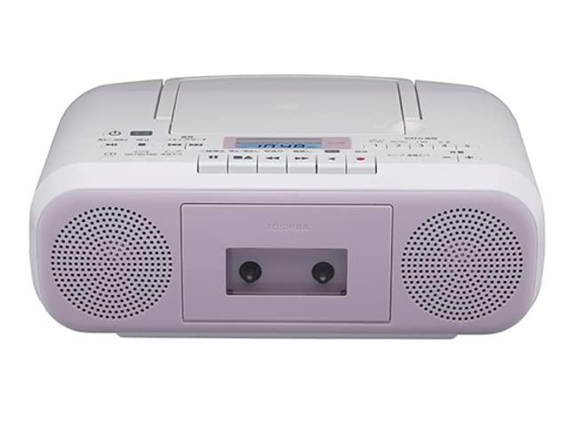 TOSHIBA(東芝) TY-CDS8-P(サクラ色) CDラジオカセットレコーダー 広広としたFM相応う
