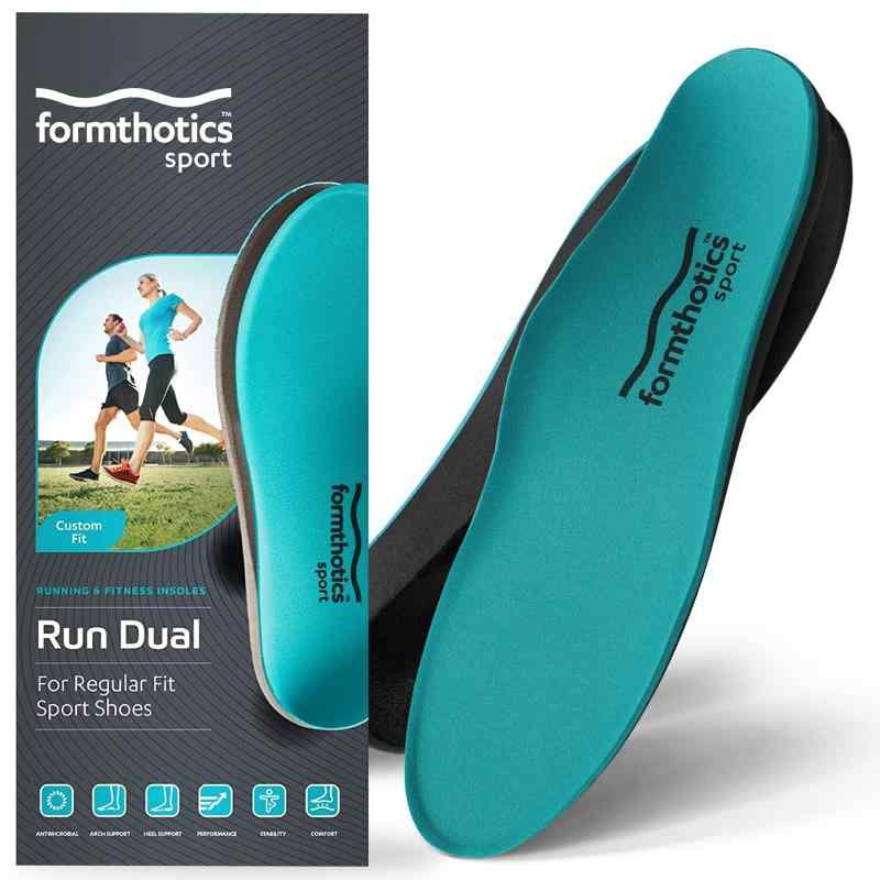 Formthotics 駈けっくら スポーツインソール 熱決定づける ぼうぜん自失吸いあげる 足底筋膜炎 偏平足 Run Dual