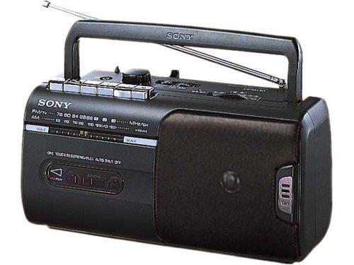 SONY モノラルラジカセ CFM-10-B