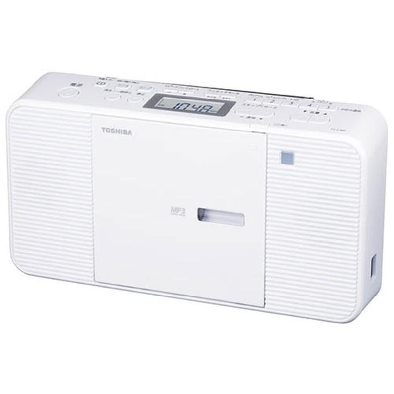 TY-C301-W 白いこと CDラジオ受信機 広広としたFM相応う