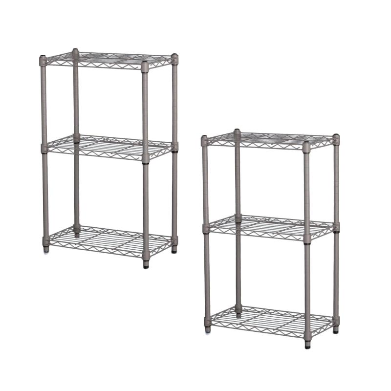 エイアイテック(AITECH) 19φスチールラックセット(2個セット) 3段|LAPPISTORES