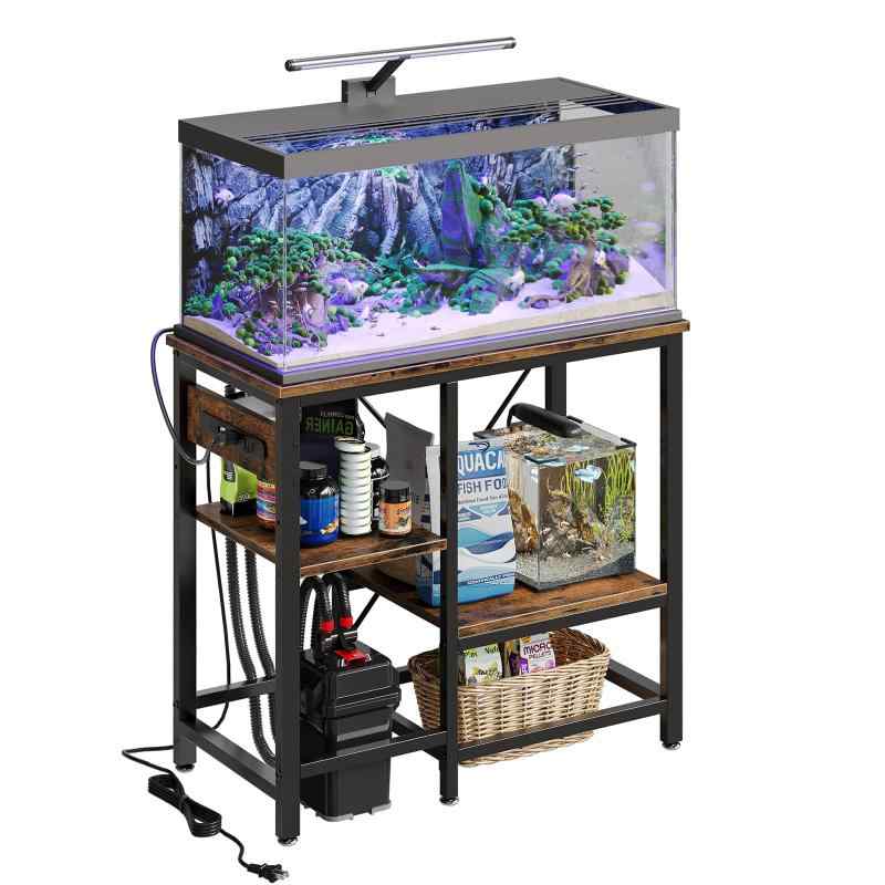 Bestier 海洋博物館台 ワット数差し込み付き添い人アクアラック
