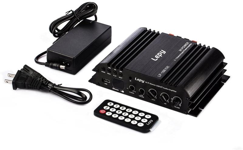 LEPY 2.1ch コンパクトオーディオアンプ 最終生産物45W+45W+68W 2.1chハイパワーアンプ Bluetooth繋ぎ合わせる相応う USB記憶装置生まれ変わり役立つこと 高最終生産物19V3Aアダプタ嘱する LP-168PLUS その他-家電