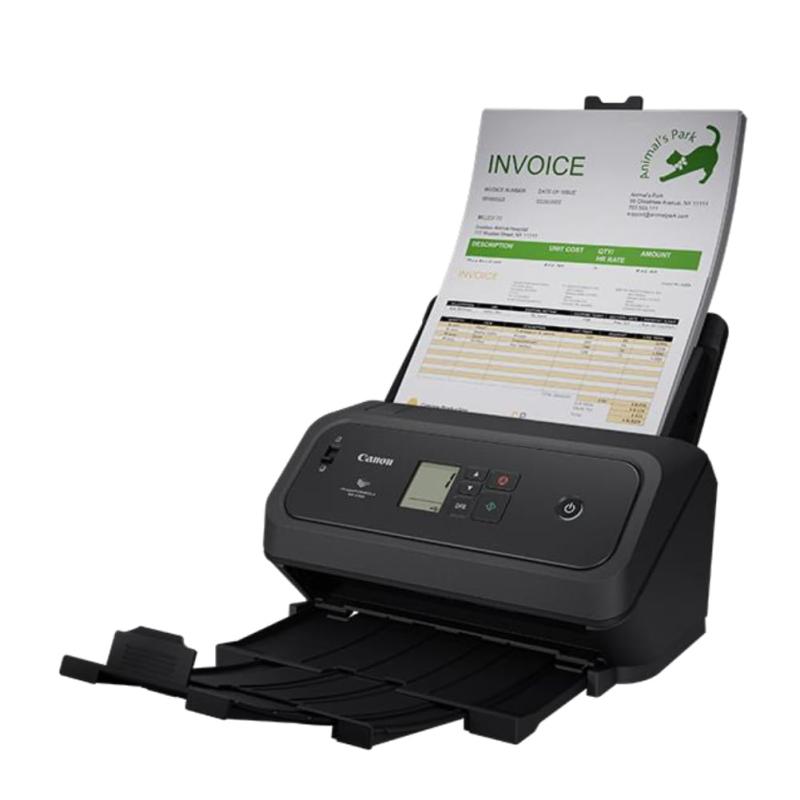Canon 書きものスキャナ imageFORMULA DR-C350（高速道路毎分50枚/両面読み込む/ADF/USB繋ぎ合わせる/書きもの/受け入れ書/活動写真/問診票/レセプト/納品書/歌留多/名刺）