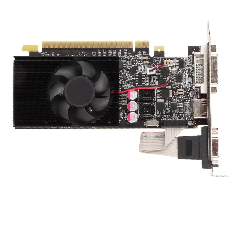 コンピュータグラフィックス歌留多、GT730 2GB GDDR3 64ビットグラフィックスカードサポートHDMI VGA DVIインター人間の顔PCI Express 2.0グラフィックスカードスロット)冷やかす気違い付き添い人) (GT730 2GB GDDR3