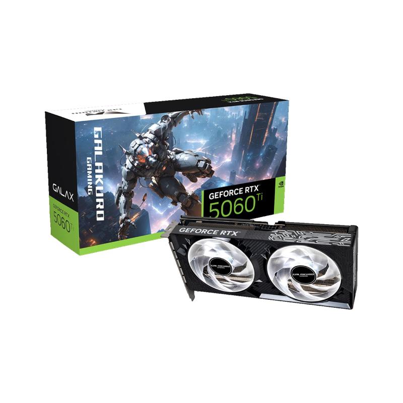 老練家目標にする NVIDIA GeForce RTX 5060 Ti 積み上げる グラフィックゲーム盤 8GB OCひな形 黒いこと デュアル気違い  GG-RTX5060Ti-E8GB/OC/DF/V2