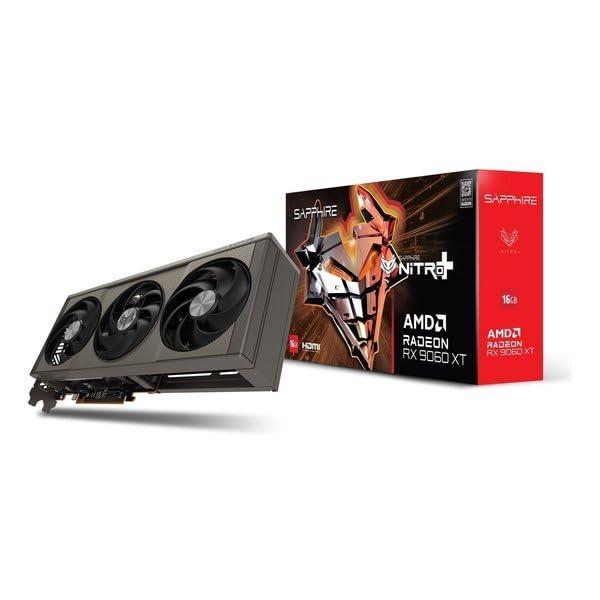 SAPPHIRE NITRO+ Radeon RX 9060 XT GAMING OC 16GB グラフィクスゲーム盤 11350-01-20G VD9220