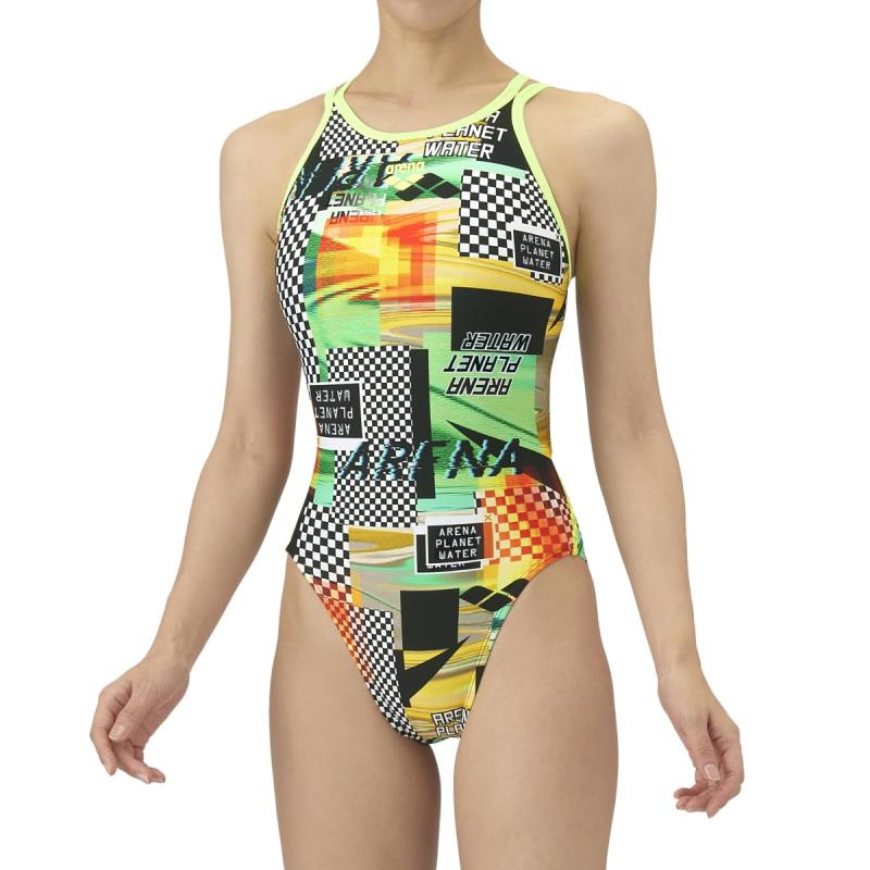 [闘技場] 競泳海水着 形づくる用 レディース 【TOUGHSUIT】 M大きさ 水泳ぎ 水泳ぎ 訓練を受ける用 形づくる向け 衣裳手合い AS5FWM22L