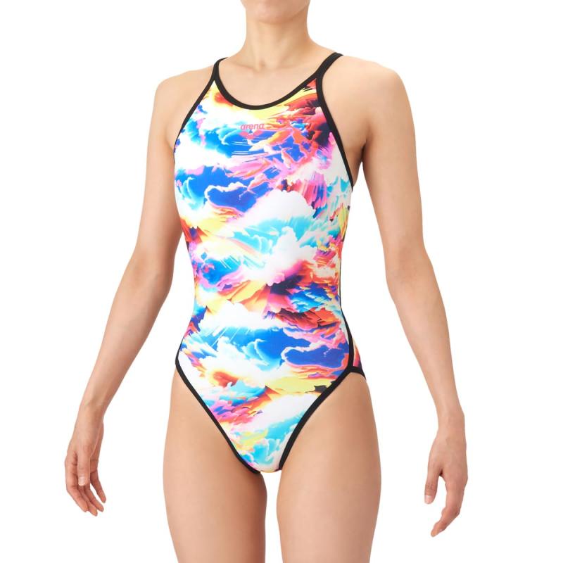 arena(闘技場) 競泳水泳着 形づくる用 レディース 【TOUGHSUIT】 S大きさ 水浴び 水泳ぎ 耐久性 訓練を受ける用 形づくる向け 衣装 AS6SWM16L