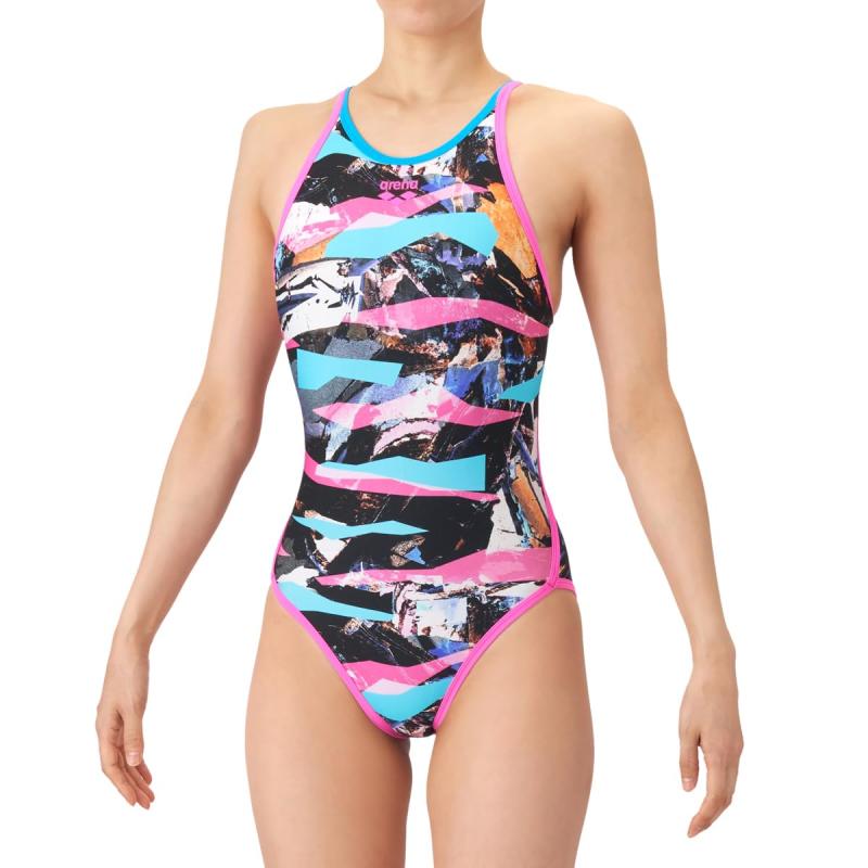 arena(闘技場) 競泳水泳着 形づくる用 レディース 【TOUGHSUIT】 S大きさ 水浴び 水泳ぎ 耐久性 訓練を受ける用 形づくる向け 衣装 AS6SWM32L