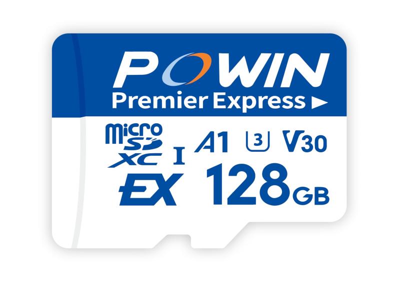 POWIN microSDXC Express歌留多 128GB Nintendo Switch 2相応う 最大限度読み込む890MB/s 書込550MB/s 生存期間ひと休み A1 V30 U3 C10 UHS-I (128, GB)