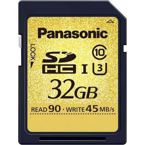パナソニック 32GB SDHC記憶装置歌留多 RP-SDUC32GJK