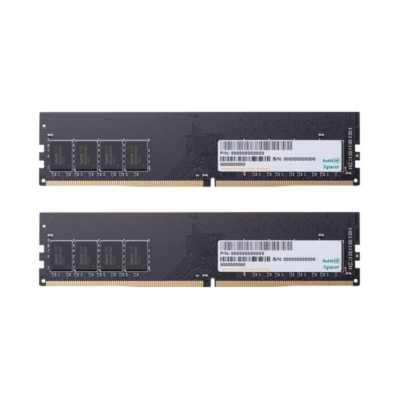 Apacer アペイサー 事務机とっ始めパソコン用 記憶装置 DDR4-2666 パソコン4-21300 288PIN 16GB 一揃いの道具 8GB 2枚 EL.16GAV.GRRK2