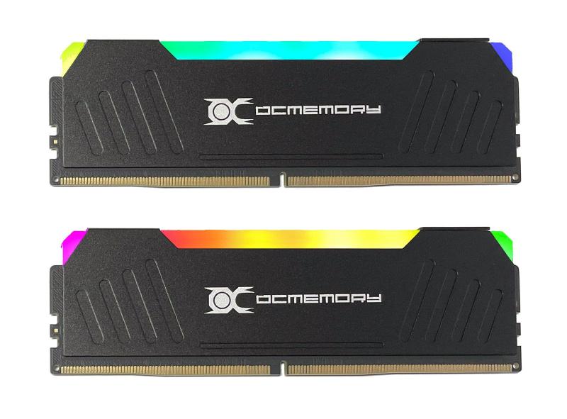 OCMEMORY DDR5記憶装置 DDR5-8000 CL38 32GBKit (16GB×2枚組) AMD EXPO/INTEL XMP相応う RGB書き込み 国内定め事 排他的権利ステッカー付 OCM8000CL38D-32GBHRA
