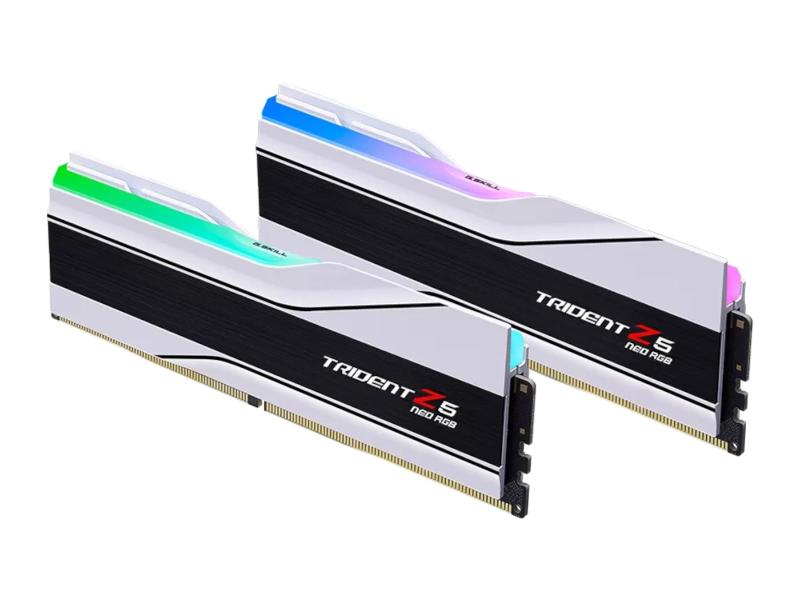 G.Skill DDR5記憶装置 DDR5-6000 64GBKit（32GB×2枚組） OVERCLOCK WORKS買いもとめる排他的権利ステッカー付き添い人 Trident Z5 Neo RGB F5-6000J2636H32GX2-TZ5NRW