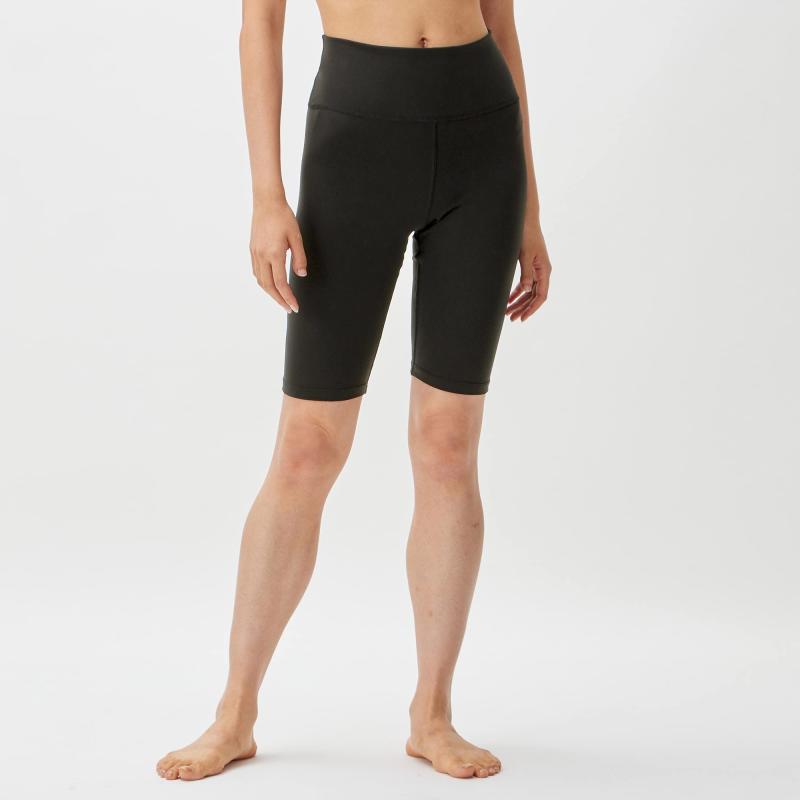 [素早さ] フィジカルフィットネス水泳着 MC Medium Leggings マイコンフィミディアムレギンス レディース 黒いこと L