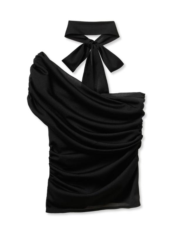 [スナイデル] ギャザーアシメカットプルオーバー SWCT252015 レディース BLK Free Size