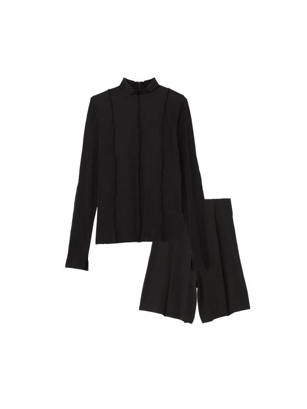 [素早さ] 海水着 L/S Stitching Sepa ロングスリーブステッチングセパ レディース 黒いこと L