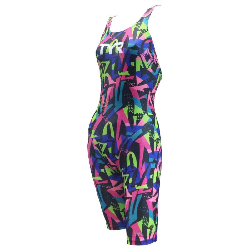 TYR レディース競泳手合い海水着106221-741BLK LL大きさ