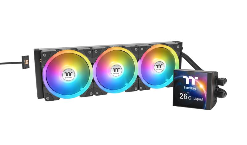 Thermaltake MAGFloe 420 Ultra Black All-In-One Liquid Cooler System オールインワン 420粍 水冷中央処理装置冷房装置