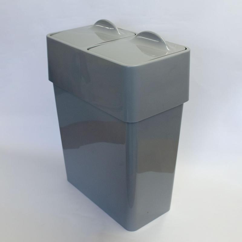 【VIDA】 紙くずかご エコリッドカン 40L カテゴリー化 上部付き添い人 砂ぼこりボックス席