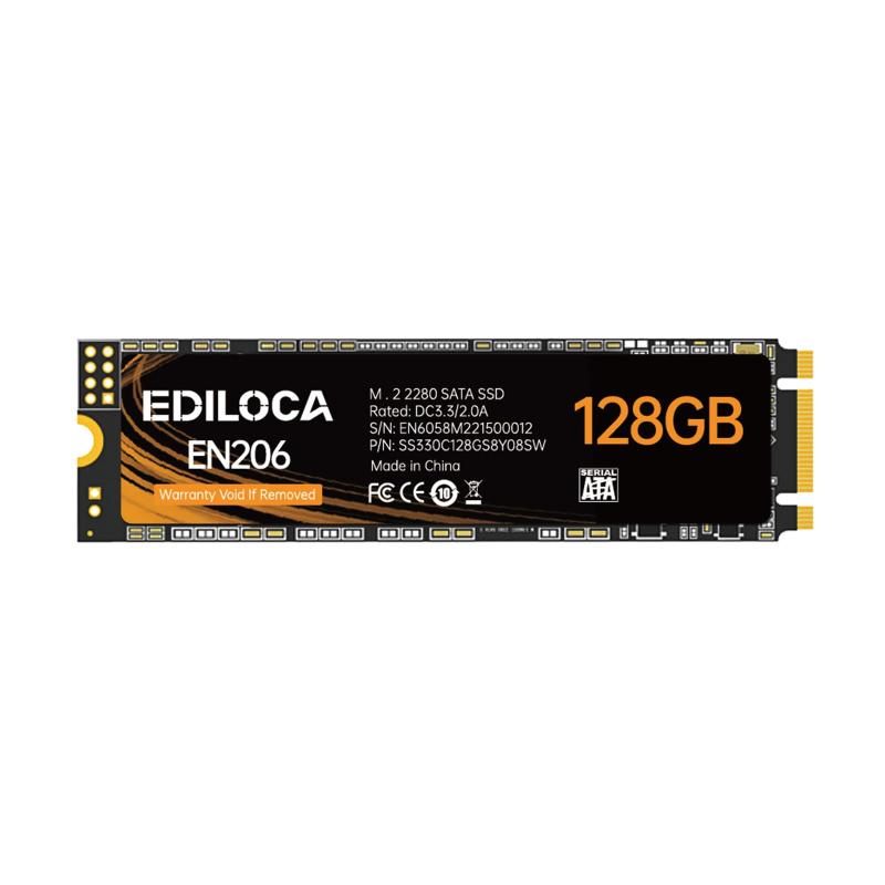EDILOCA EN206 SSD M.2 2280 SATA III 6Gbps 内蔵型SSD