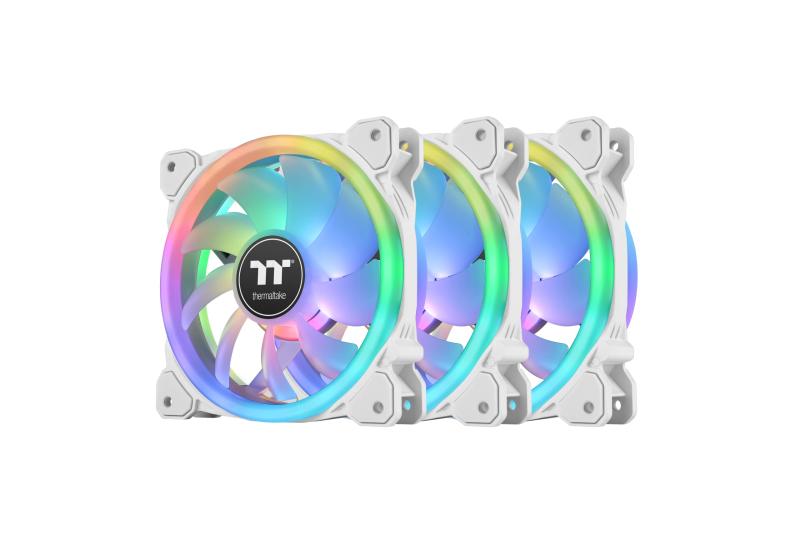 Thermaltake SWAFAN 12 RGB Radiator Fan TT Premium Edition White -3Pack- マイコン容れもの愛読者 CL-F145-PL12SW-A FN1908
