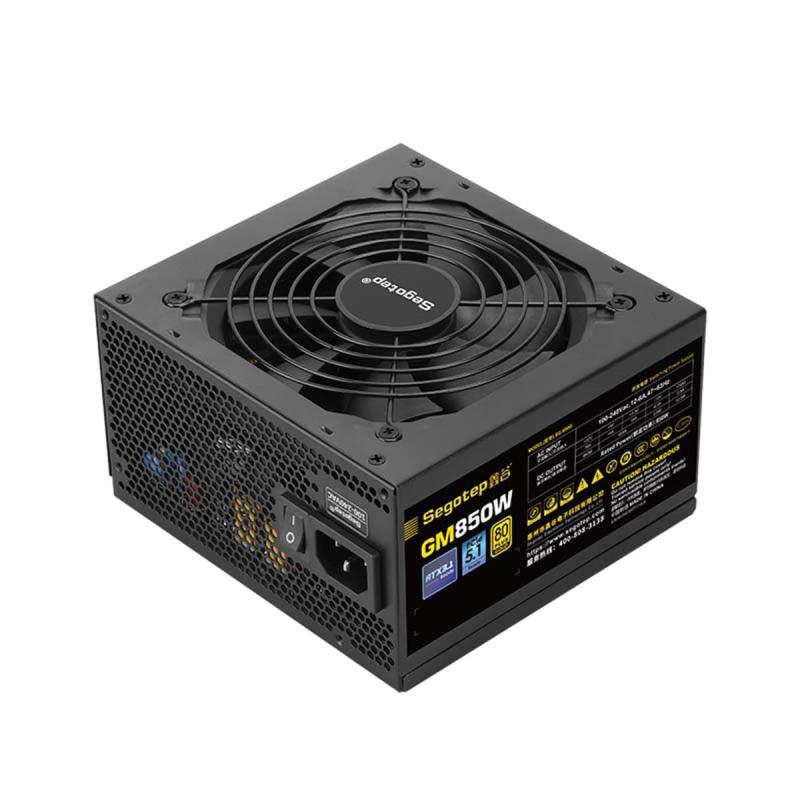 Segotep 80PLUS GOLD 公許手に入れる 高能率ワット数社会的単位 GM850W ATX 3.1 120 粍気違い積み上げる フルモジュラー式ワット数 奥ふかさ140 粍のパウダーコンパクト心積もり