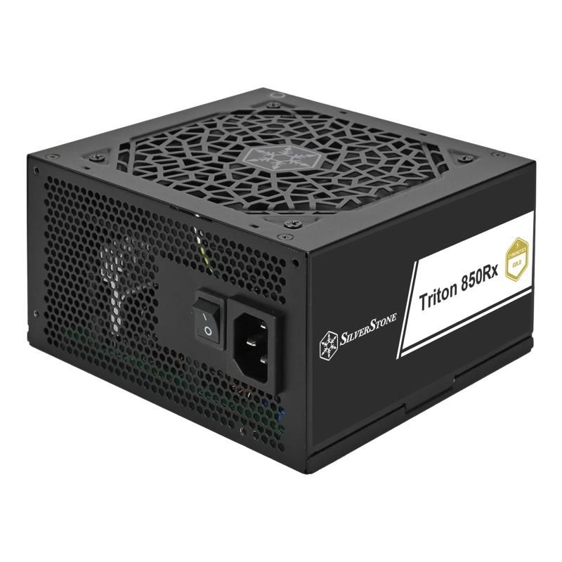 SIilverstone Triconシリーズ850rx Cybenetics Gold 850W PCIe 5固定ケーブルATX電源 SST-TR850R-GF|LAPPISTORES