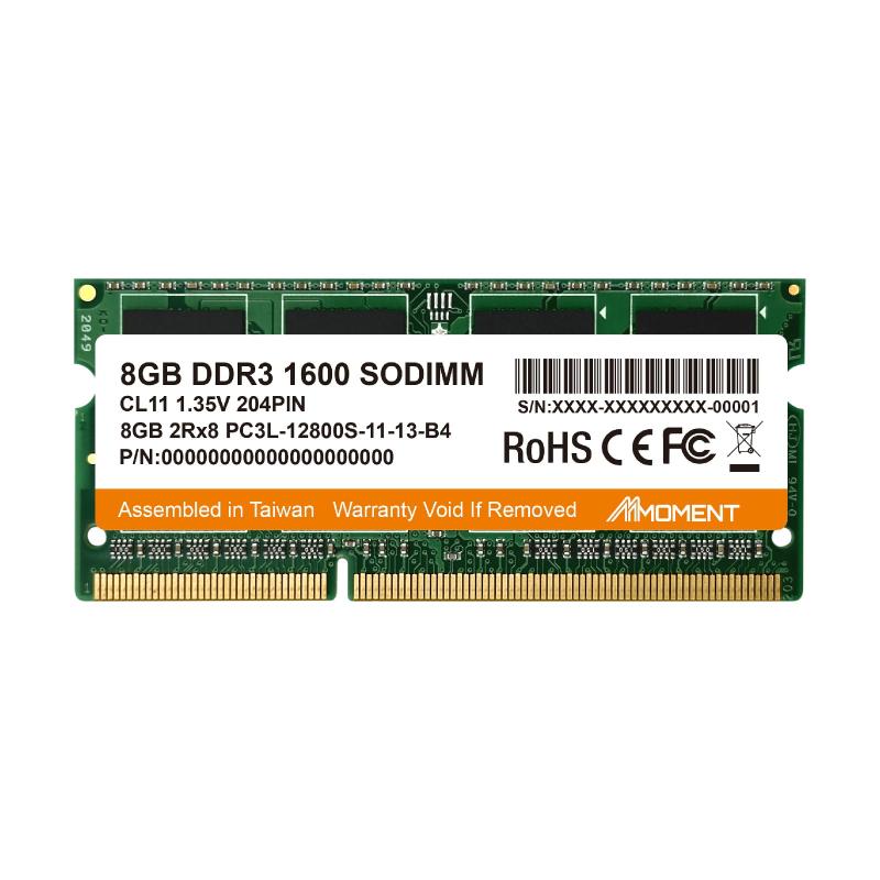 MMOMENT DDR5 DDR4 DDR3 SODIMM 1600MHz / 3200MHz / 5600MHz