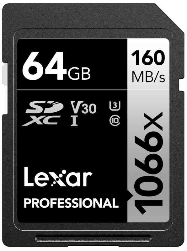 Lexar Professional SDXC UHS-I歌留多 しろがね色つづき物