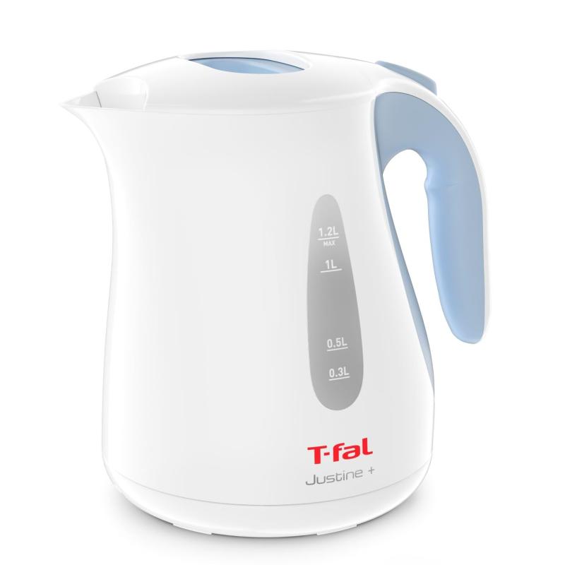 ティファール 電気ケトル 1.2L たっぷり大容量 「ジャスティン プラス スカイブルー」 KO4904JP｜LAPPISTORES