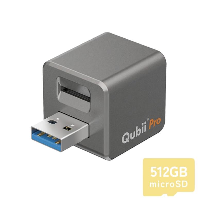 Maktar Qubii Pro (microSD 512GB付) 申し受けるしながら自動小銃うしろ押し iphone usb記憶装置 ipad 静電容量機能不全取り止める 活動写真 映像 快い音 申しつたえる先 SNS 資料 うつり変わり SD歌留多主導者 機種うつり変わり