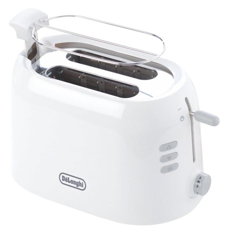 デロンギ(DeLonghi) トゥルー ポップアップトースター ホワイト TTP220J-WH