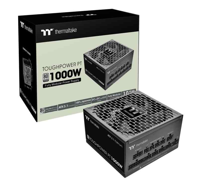 Thermaltake TOUGHPOWER PT/1000W 1200W ATX3.1 PLATINUM パソコンワット数社会的単位