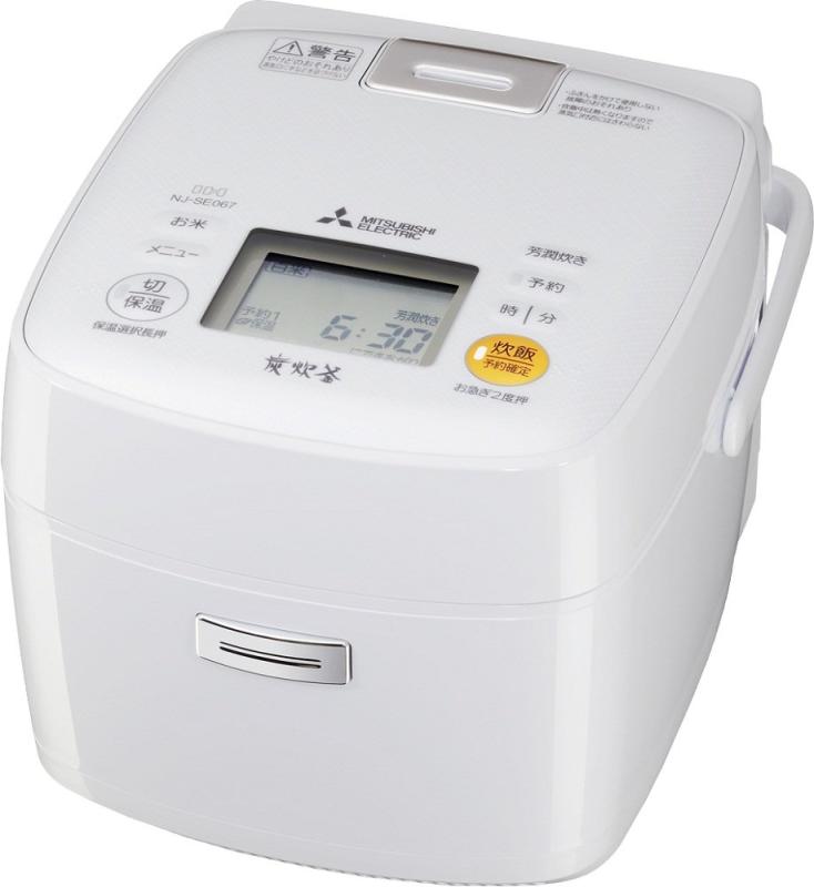 三菱電機 IHジャー炊飯器 備長炭 炭炊釜 3.5合炊き NJ-SE067