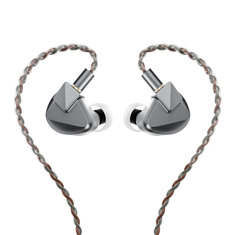 LETSHUOER 「S12 Ultra」HIFI有線イヤホン 14.8mm 大型平面駆動型ドライバー搭載 有線イヤモニ カナル型 モニターイヤホン 2pin 0.78mm 単結晶銅銀メッキケーブル(3.5mm/4.4mm交換式プラグ)|LAPPISTORES