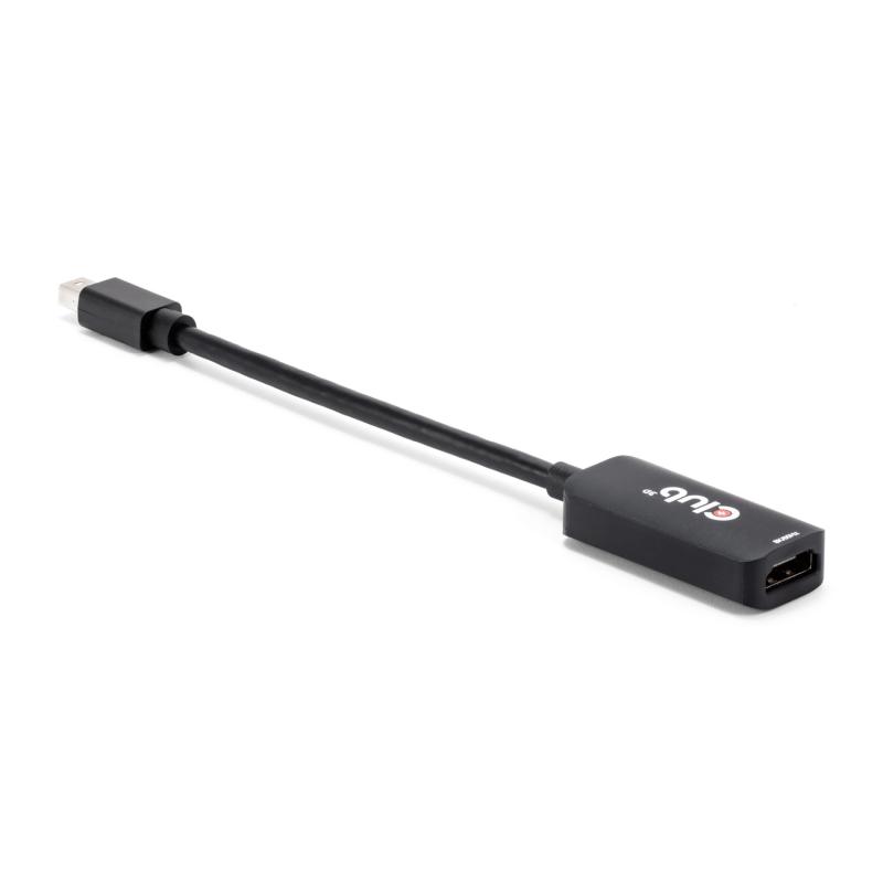 Club3D Mini DisplayPort 1.4 to HDMI 2.1 4K120サイクル HDR 活動的 アダプター 牡/刃針 (CAC-1188)