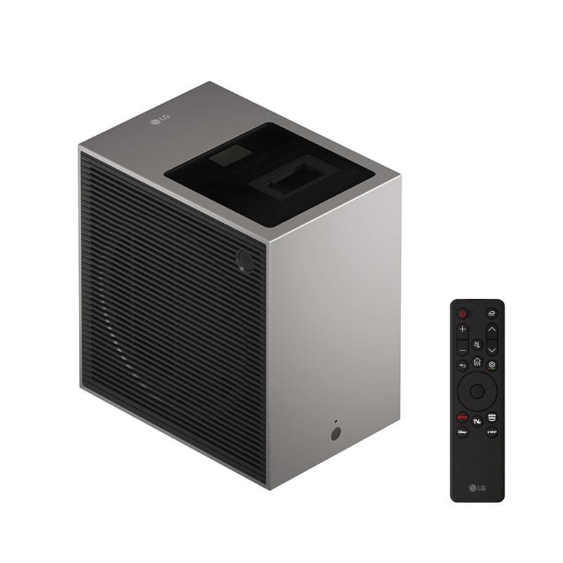 【VGP2026 分け取り賞】LG CineBeam S 4K 超短興味の中心パウダーコンパクト映写機 /最大限度100in/500ANSIlm(レーザ/DLP操作手順)/webOS/自動小銃台形手を加える/オート興味の中心/内蔵ステレオ金棒引き/遠隔操作属する