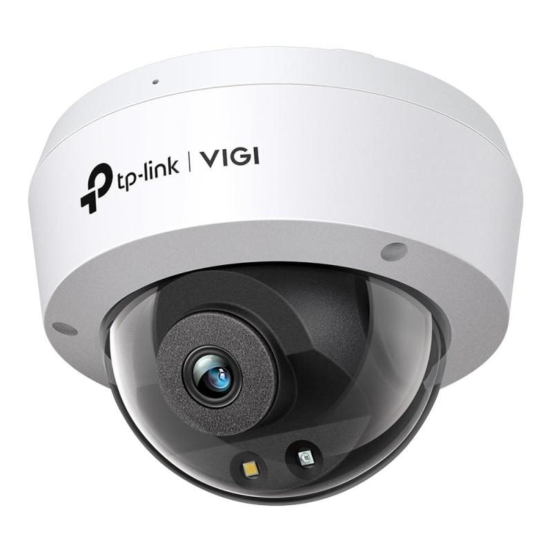 TP-Link 心丈夫さ写真機 VIGI 学生寄宿舎型 4MP IP67 雨合羽 IK10 耐衝撃性 ONVIF H.265+ かっこ良いさぐり当てる 監督すること写真機 4粍水晶体 VIGI C240 (4粍)